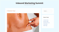 Desktop Screenshot of inboundmarketingsummit.com